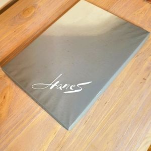 NOS Vintage Box 2pk Hanes Walking Sheer Bali Rose Garter Thigh Stockings Sz9 S30